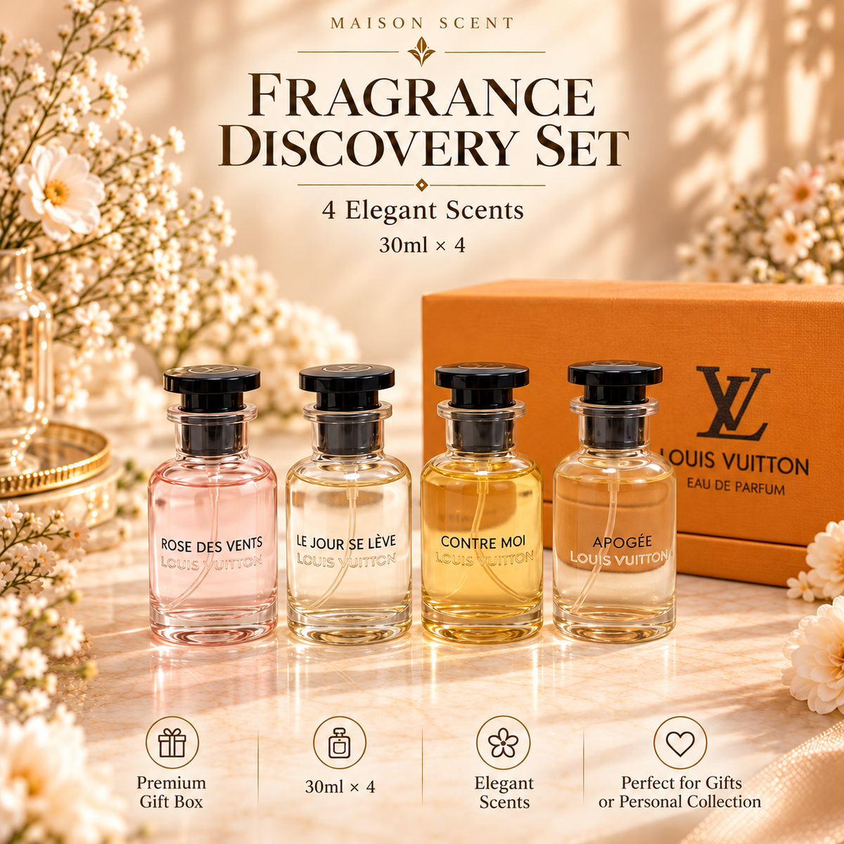 Women's Fragrance Discovery Set · 4 × 30ml