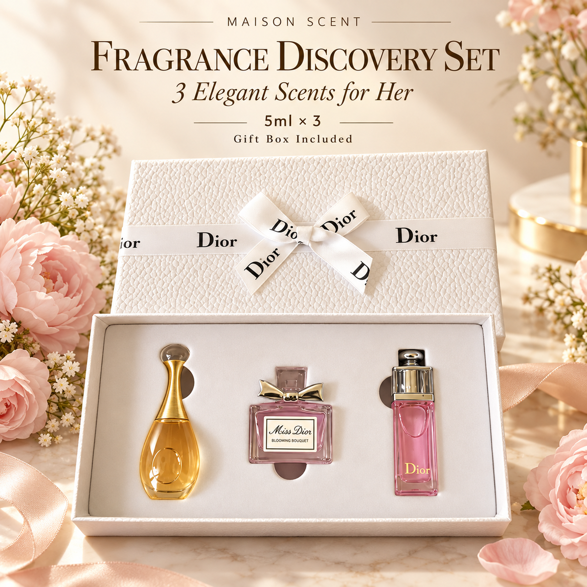 Women's Floral Fragrance Set · 3 × 5ml