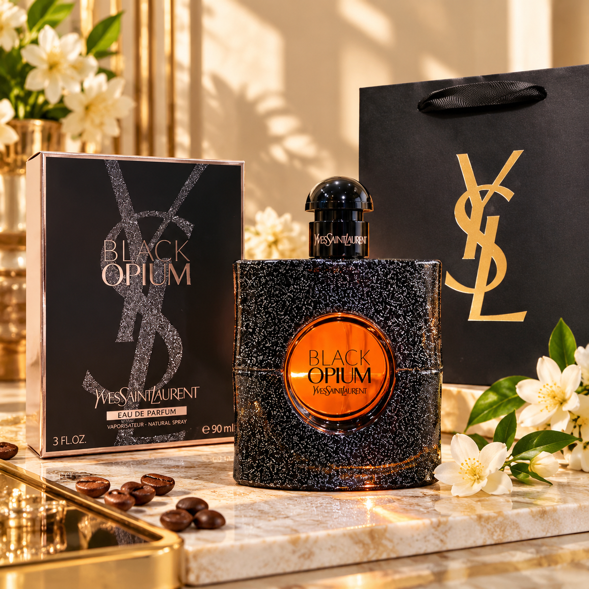 Black Opium Inspired Eau de Parfum – Warm & Addictive Scent 90ml