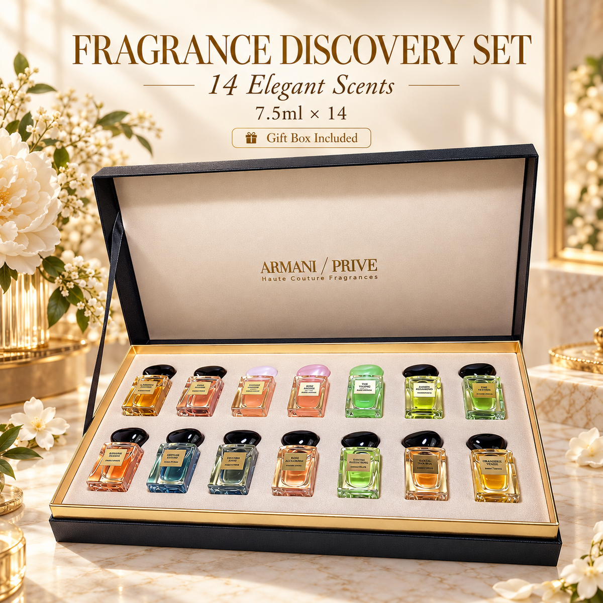 Luxury Fragrance Discovery Set · 14 × 7.5ml