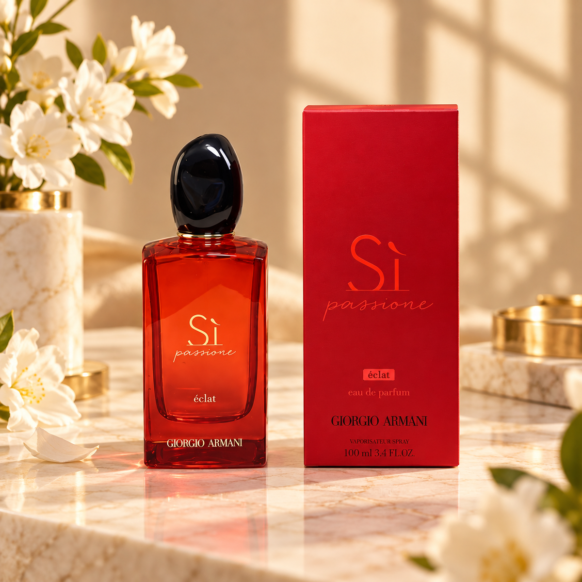 Red Floral Eau de Parfum - Elegant & Passionate Fragrance 100ml