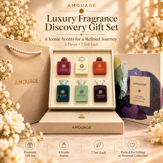 Luxury Fragrance Discovery Set · 6 × 7.5ml