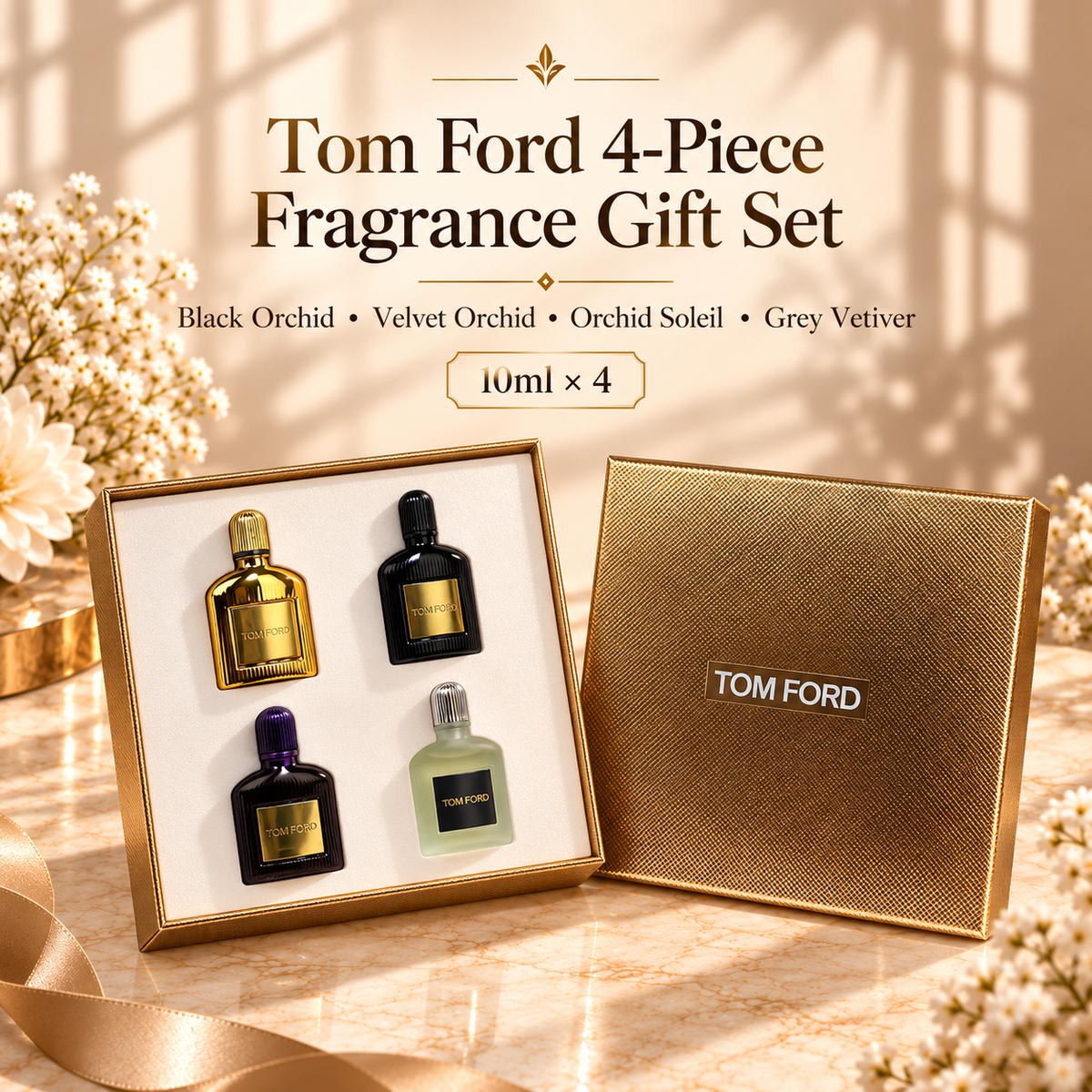 Luxury Fragrance Discovery Set · 4 × 10ml