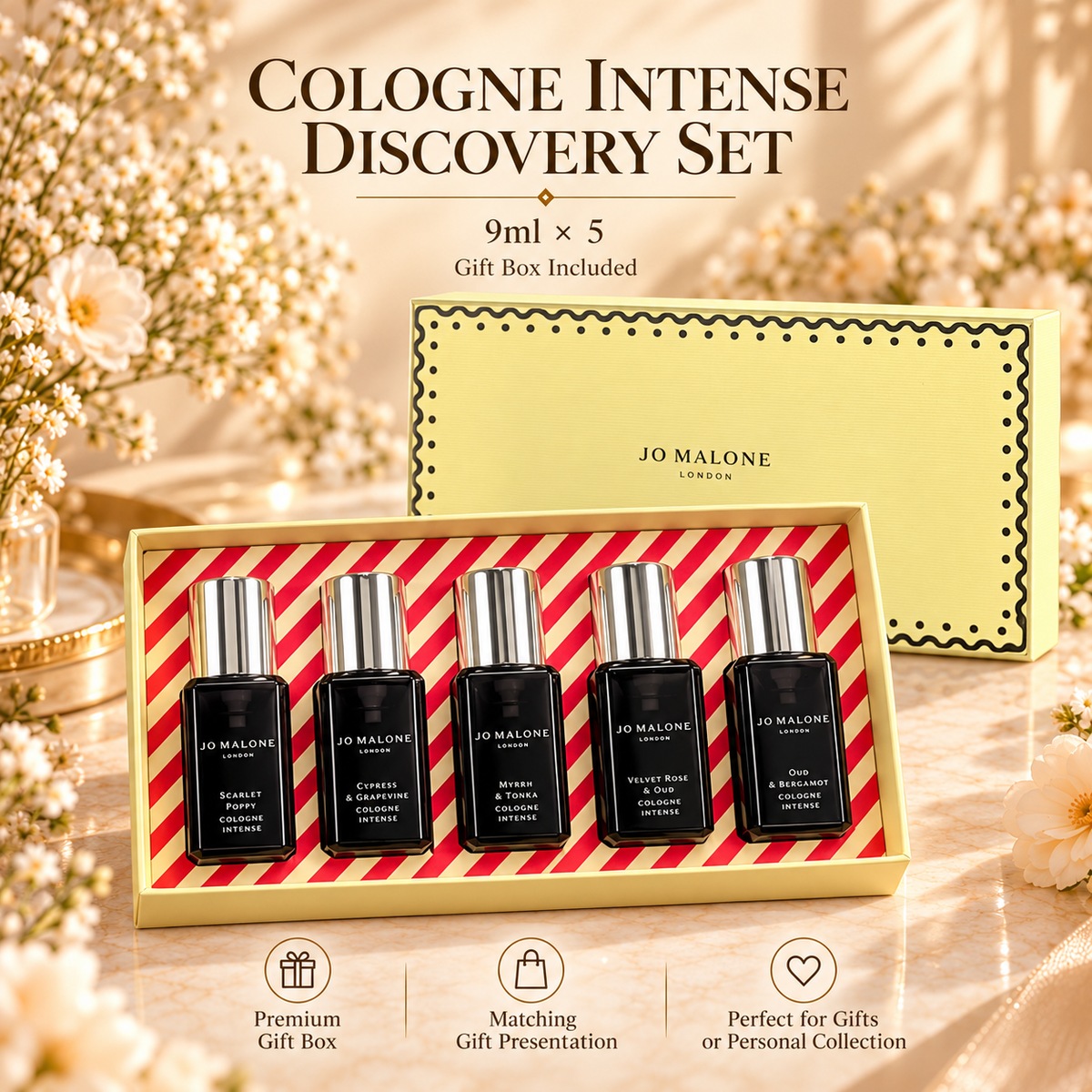 Cologne Intense Discovery Set · 5 × 9ml
