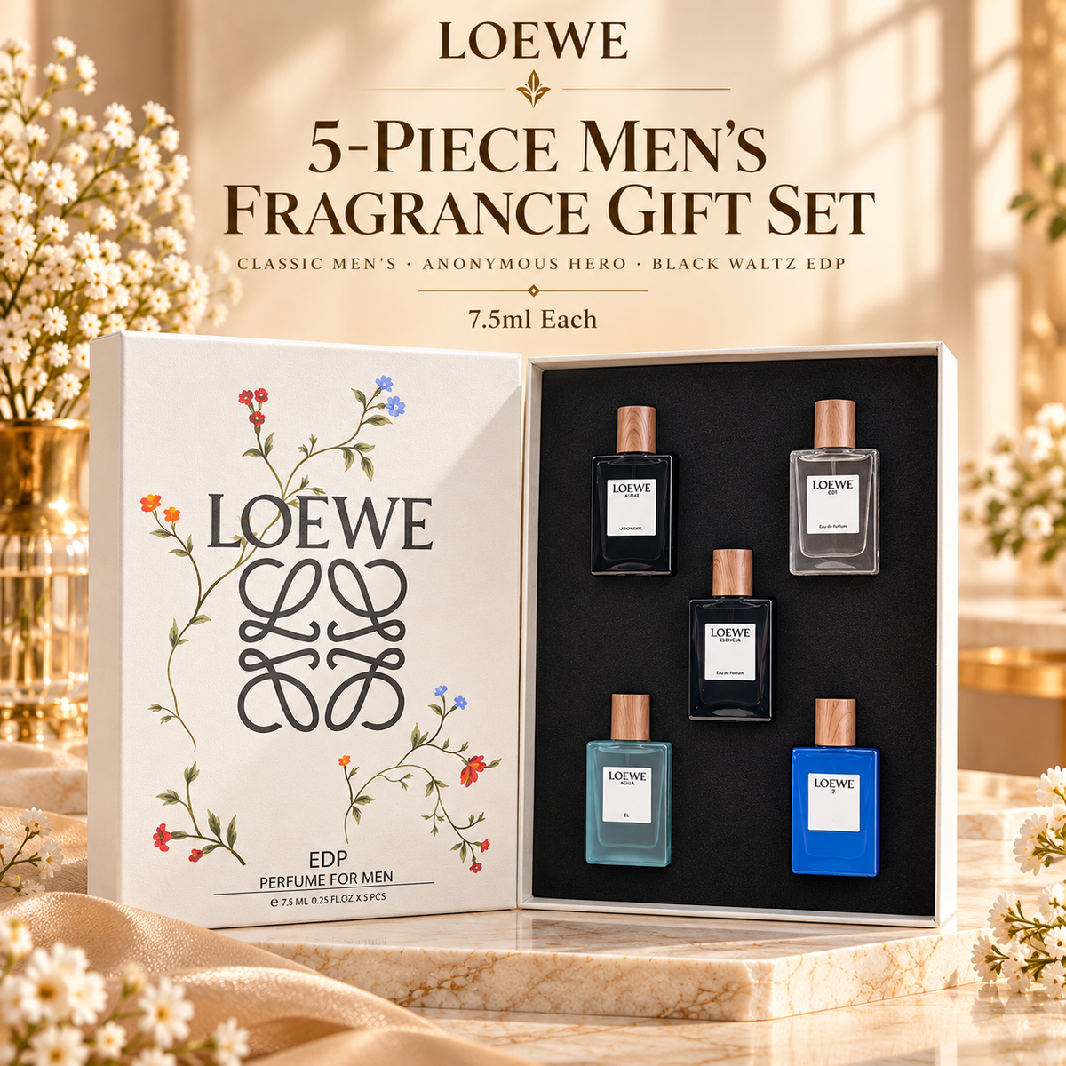 Men's Fragrance Discovery Set · 5 × 7.5ml