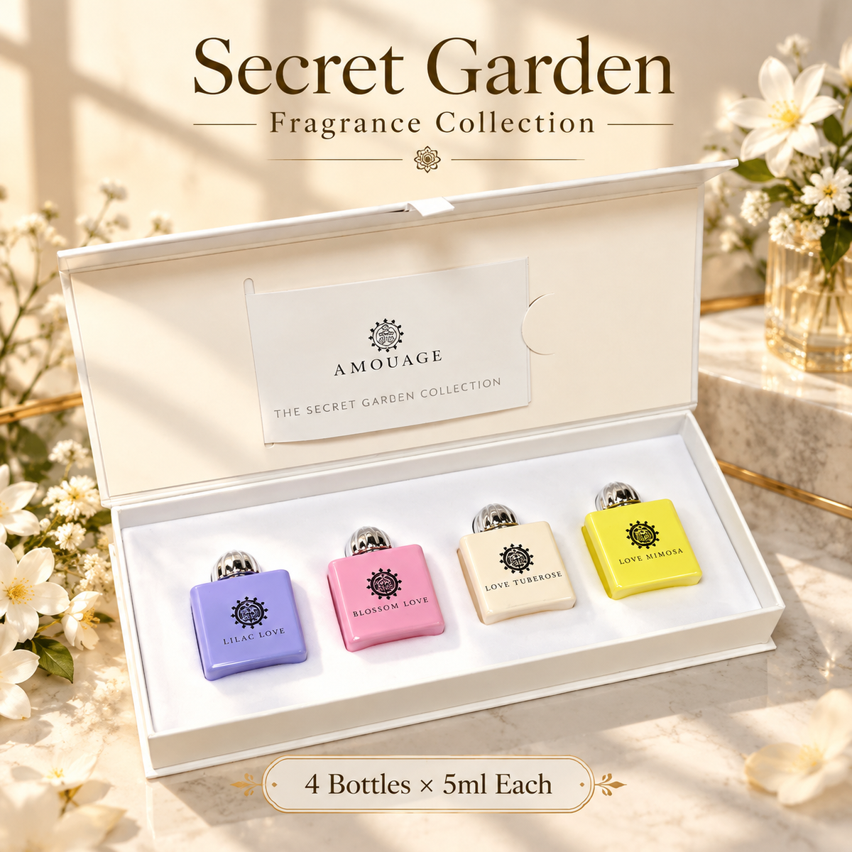Secret Garden Fragrance Set · 4 × 5ml