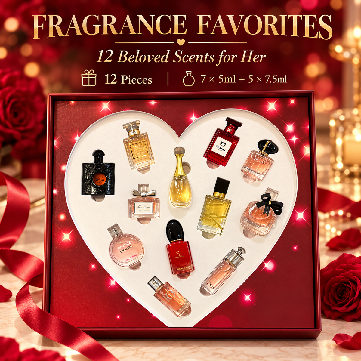 Women's Fragrance Discovery Set · 12 Pieces