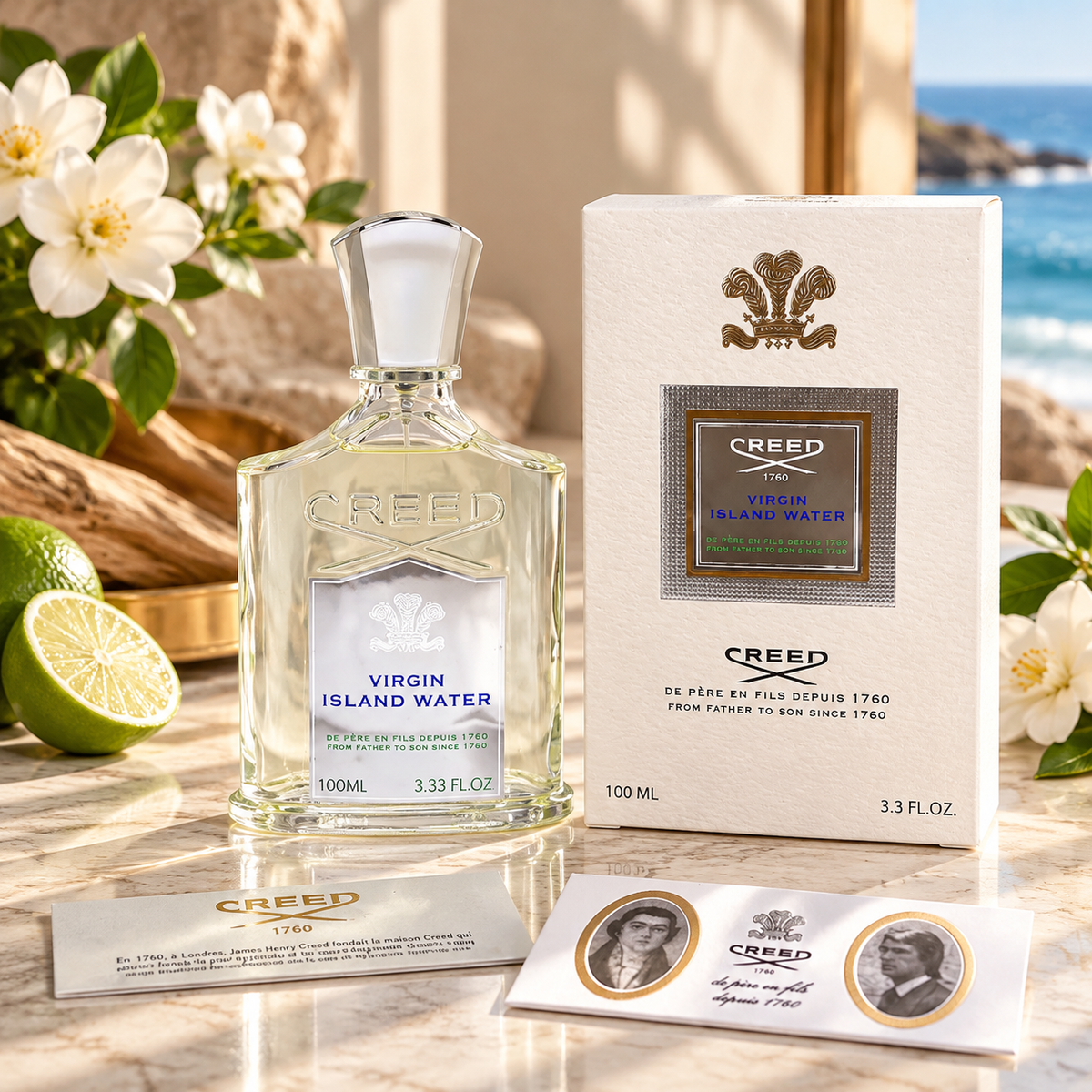 Fresh Citrus Marine Eau de Parfum – Island Inspired Fragrance 100ml