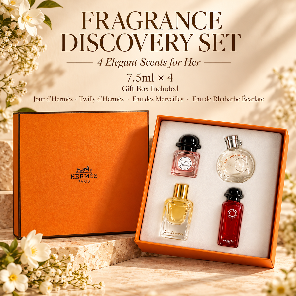 Women's Luxury Fragrance Set · 4 × 7.5ml